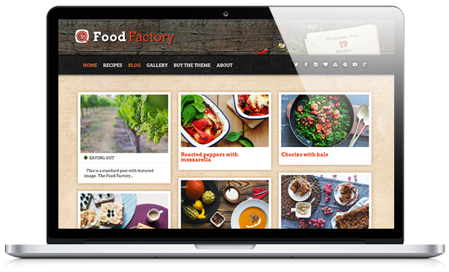 FoodFactory Rustic Wordpress Theme